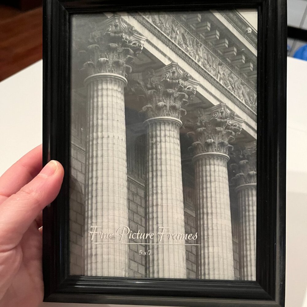 Black Picture Frame‎ (5X7)